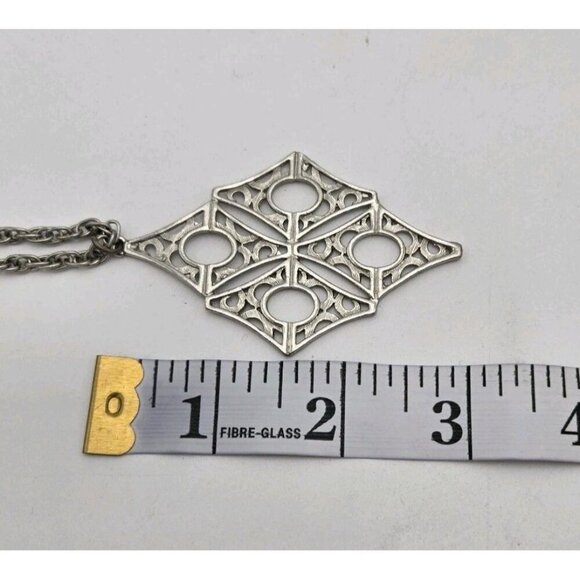 Chisel Stainless Steel Polished Pendant on a 18 Inch Lariat Chain Necklace - Picture 7 of 9